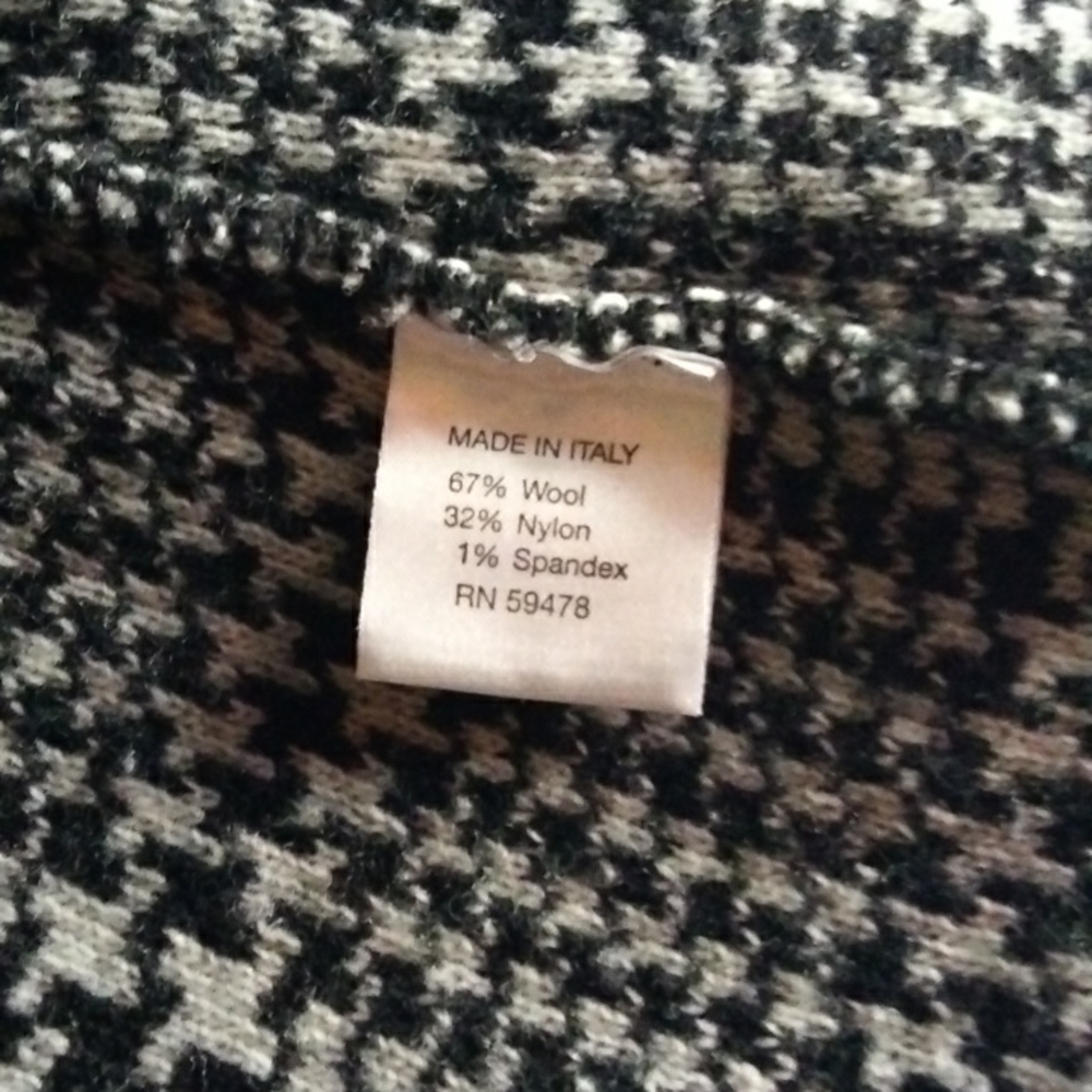 Light Wool Houndstooth Jacket - image 2